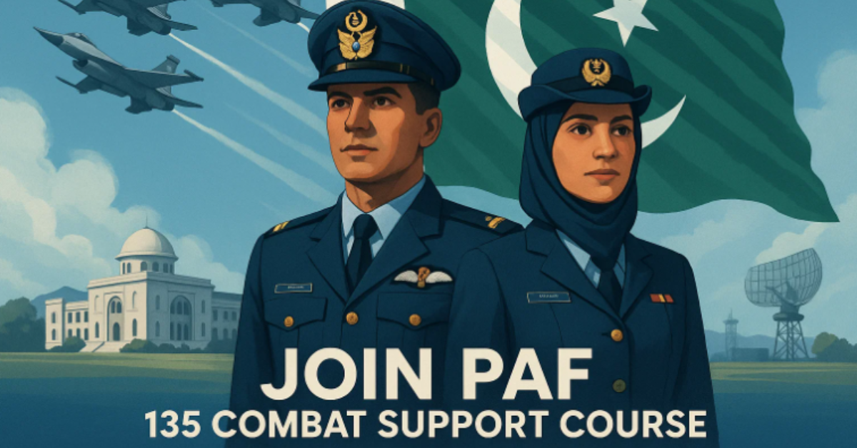 PAF Commissioned Officer Jobs 2025