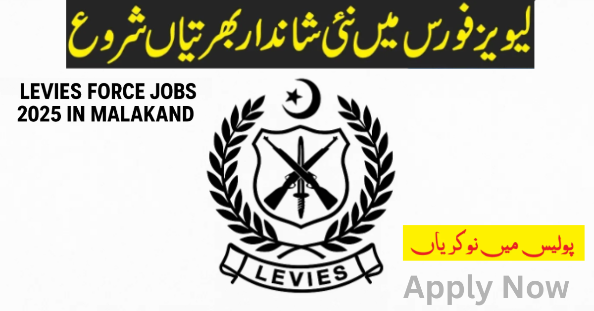 Levies Force Jobs 2025 in Malakand Apply Online via ETEA