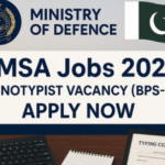 Ministry of Defence PMSA Jobs 2025 Vacancy in Karachi