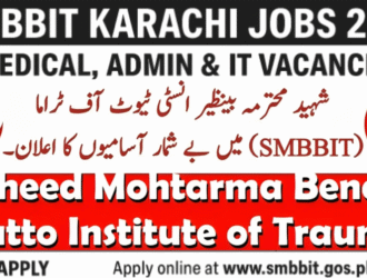 SMBBIT Karachi Jobs 2025 Medical Admin & IT Vacancies